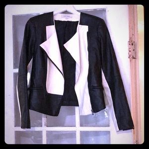 Vegan leather jacket